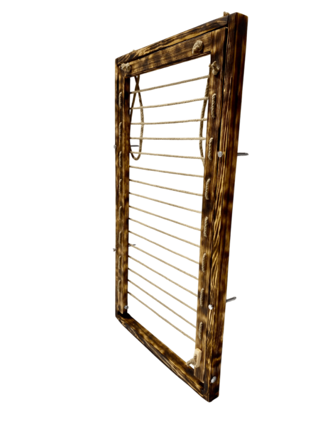 Nástěnný úzký sušák – tmavý