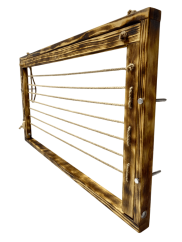 Nástěnný široký sušák – tmavý