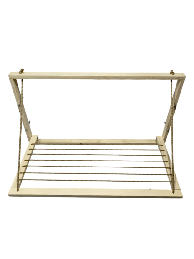 Nástenný široký sušiak - svetlý